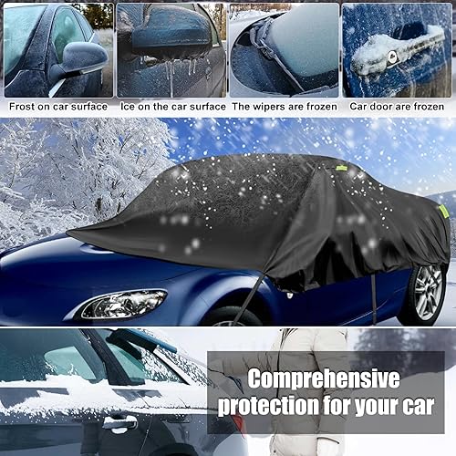 Miniatura 6 de Funda Oxford 300D para automóvil compatible con Mazda MX-5 1989-2023, fundas protectoras para todas las estaciones, resistente al viento, al polvo,