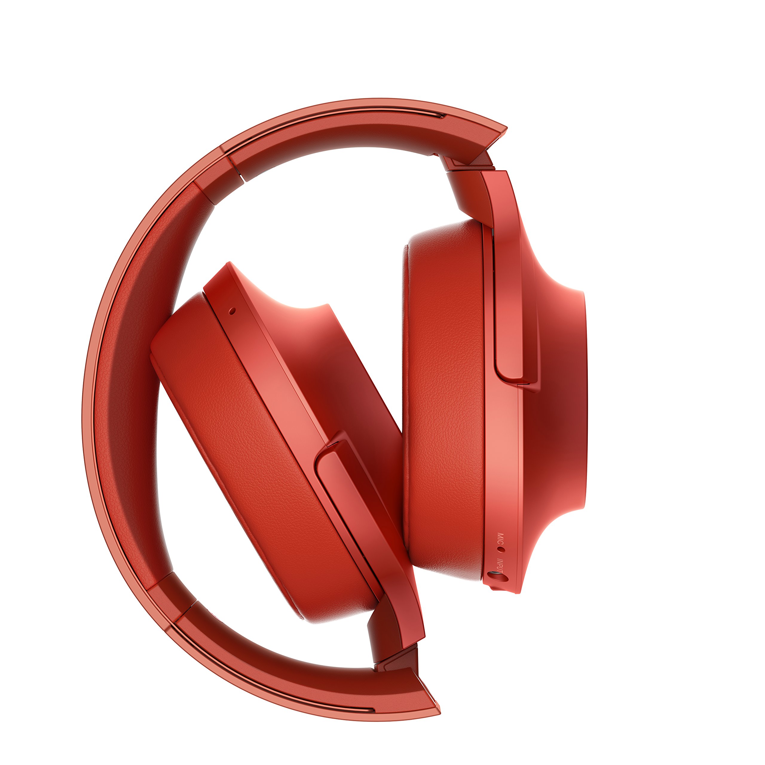 Sony H.Ear on Wireless Noise Cancelling Headphone, Cinnabar Red