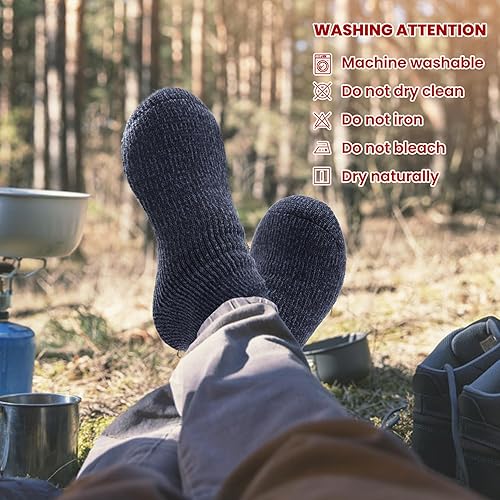 Miniatura 7 de Calcetines térmicos para mujeres y hombres, calcetines cálidos de invierno que atrapan el calor