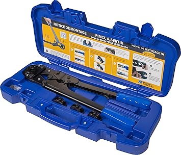Crimping pliers for multi-layer fittings and per profile TH walnut & thiebaULT