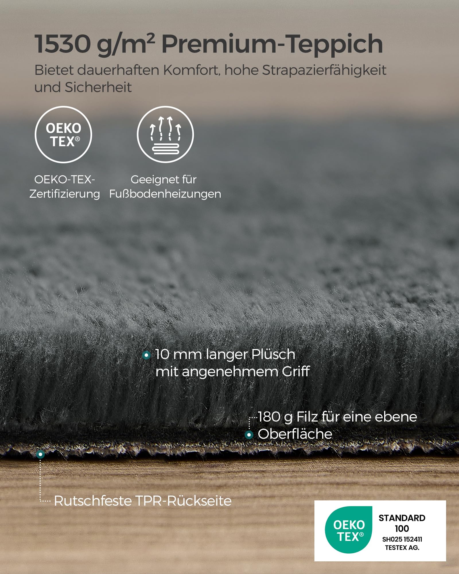 Songmics Teppich 230L – Bild 3