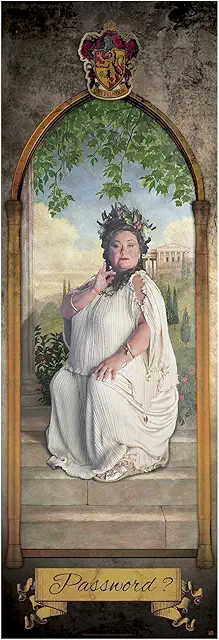 Poster Porte Harry Potter La Grosse Dame Officiel ABYstyle - Stickers Harry Potter