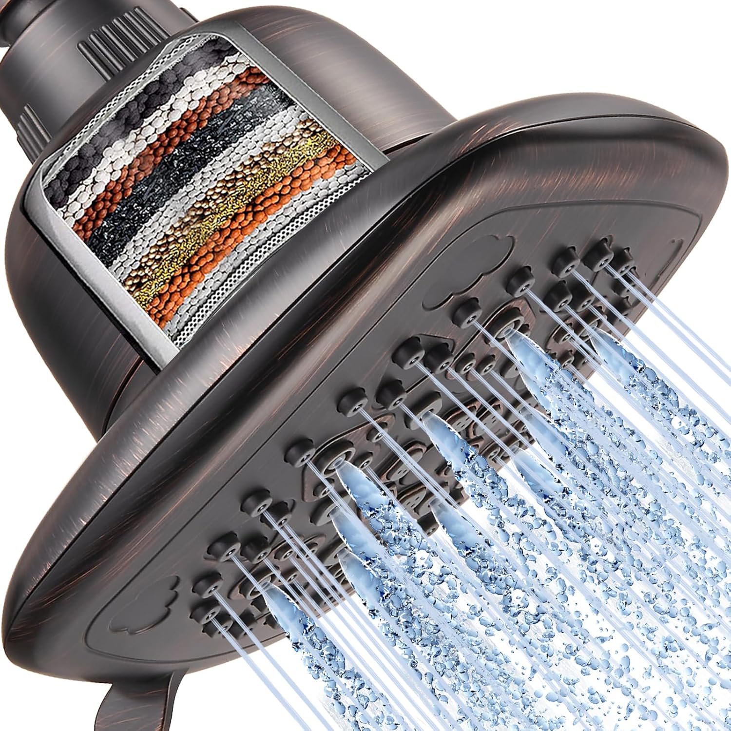 Cobbe 16 Stage Shower Head Filter, 7 Modes High Pressure Shower Heads
