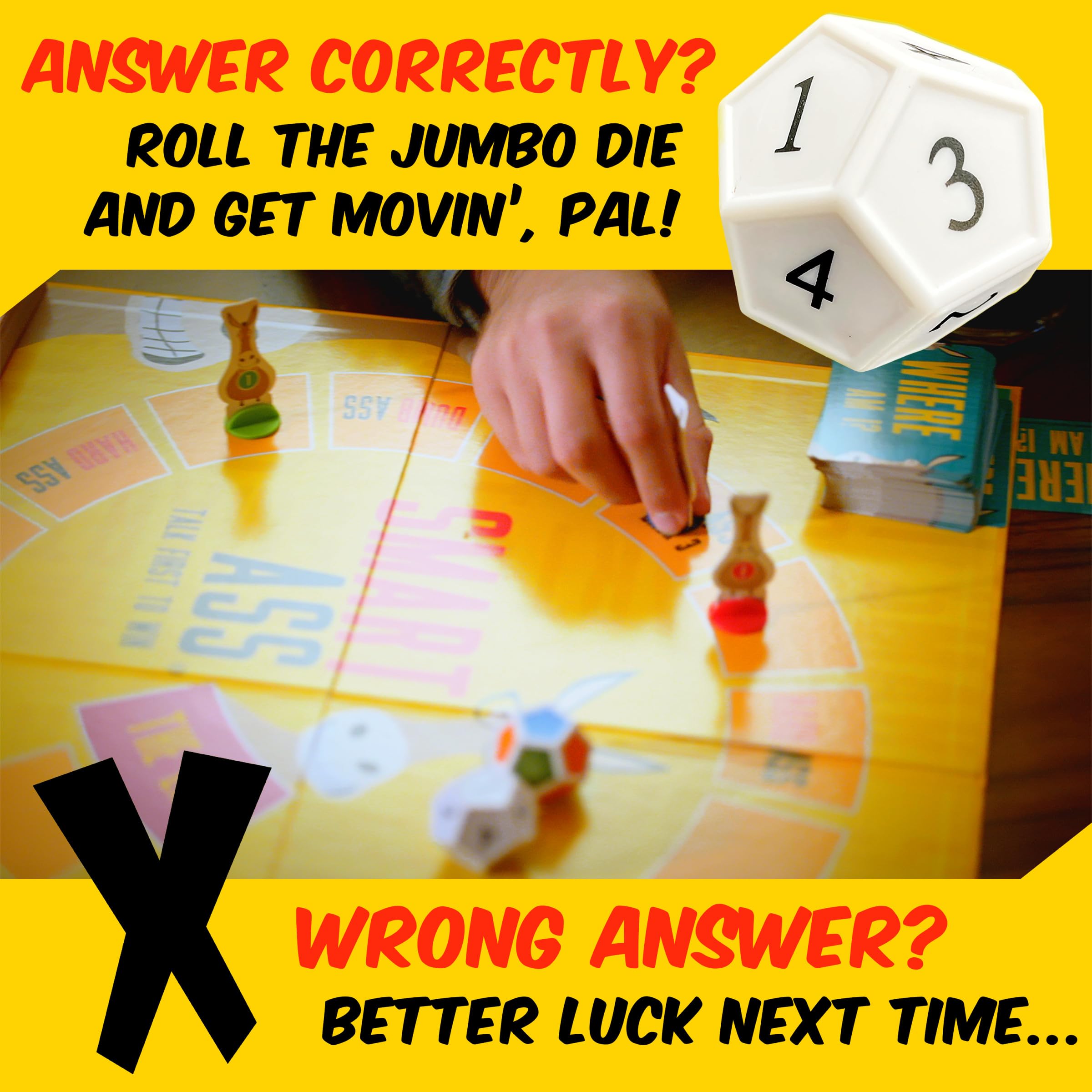 University Games Smart Ass Box-01360 Board Game