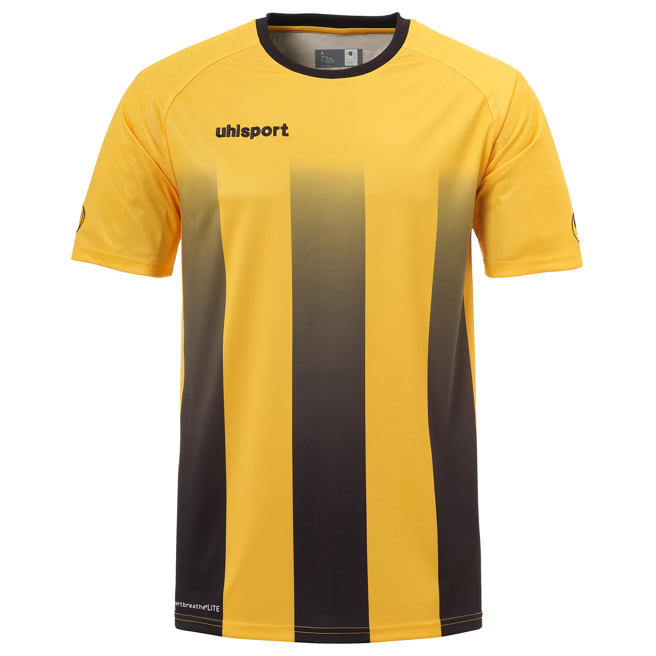 Uhlsport Men Stripe Jersey Men's Training Jersey - corn yellow/black, XXXS