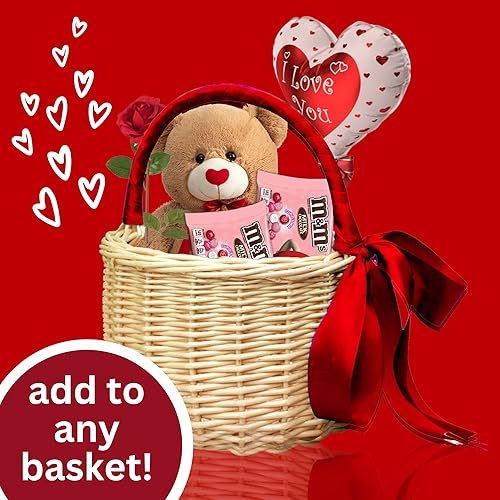 Miniatura 3 de MMs - Golosinas temáticas de chocolate con leche de San Valentín bolsas de tamaño compartibles para cuencos de dulces navideños regalos para seres