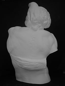 【状態良好】 堀石膏制作（石膏像ドットコム）石膏像 奴隷半身像 H-013 H-013 奴隷半身像 - 日本で唯一の石膏像専門ショップ「石膏像