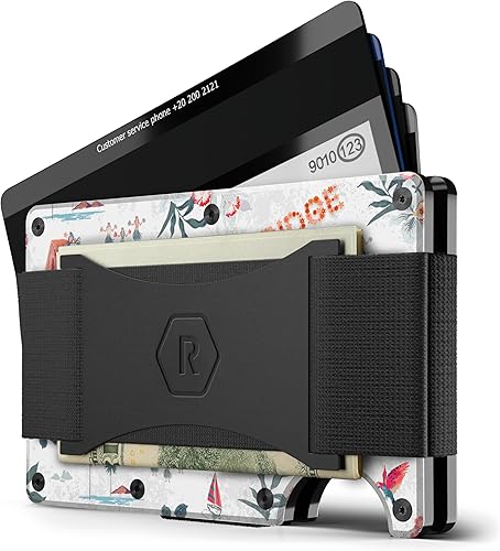 Miniatura 2 de Cartera Ridge para hombres - Cartera delgada minimalista compacta y tarjetero, carteras de bolsillo frontal con protección RFID para hombres con