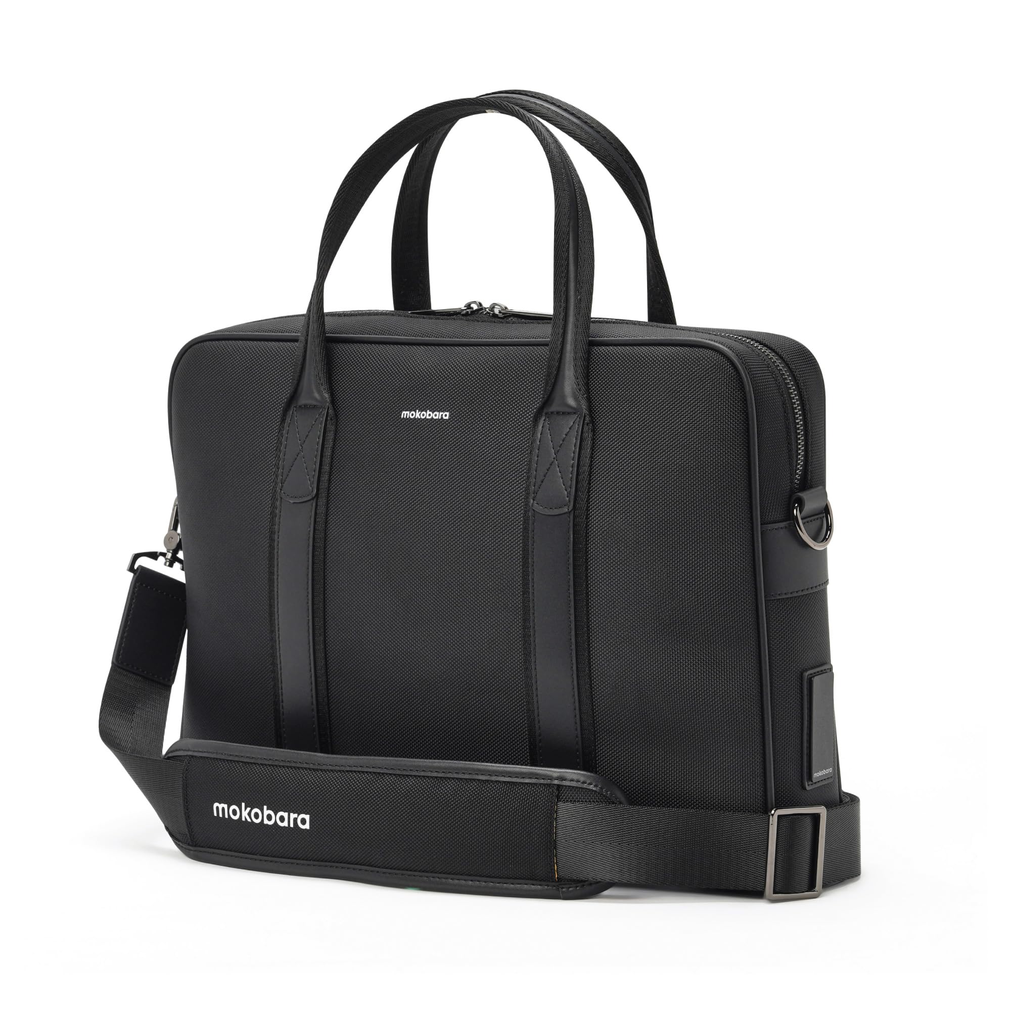 Mokobara Decaf Nylon Laptop Briefcase – Fits 15-Inch MacBook & Laptops | Durable Office Bag for Men | Professional Messenger Bag for Business, Work, & Travel (Crypto) (B0DFW95ZPW) Amazon Price History, Amazon Price Tracker