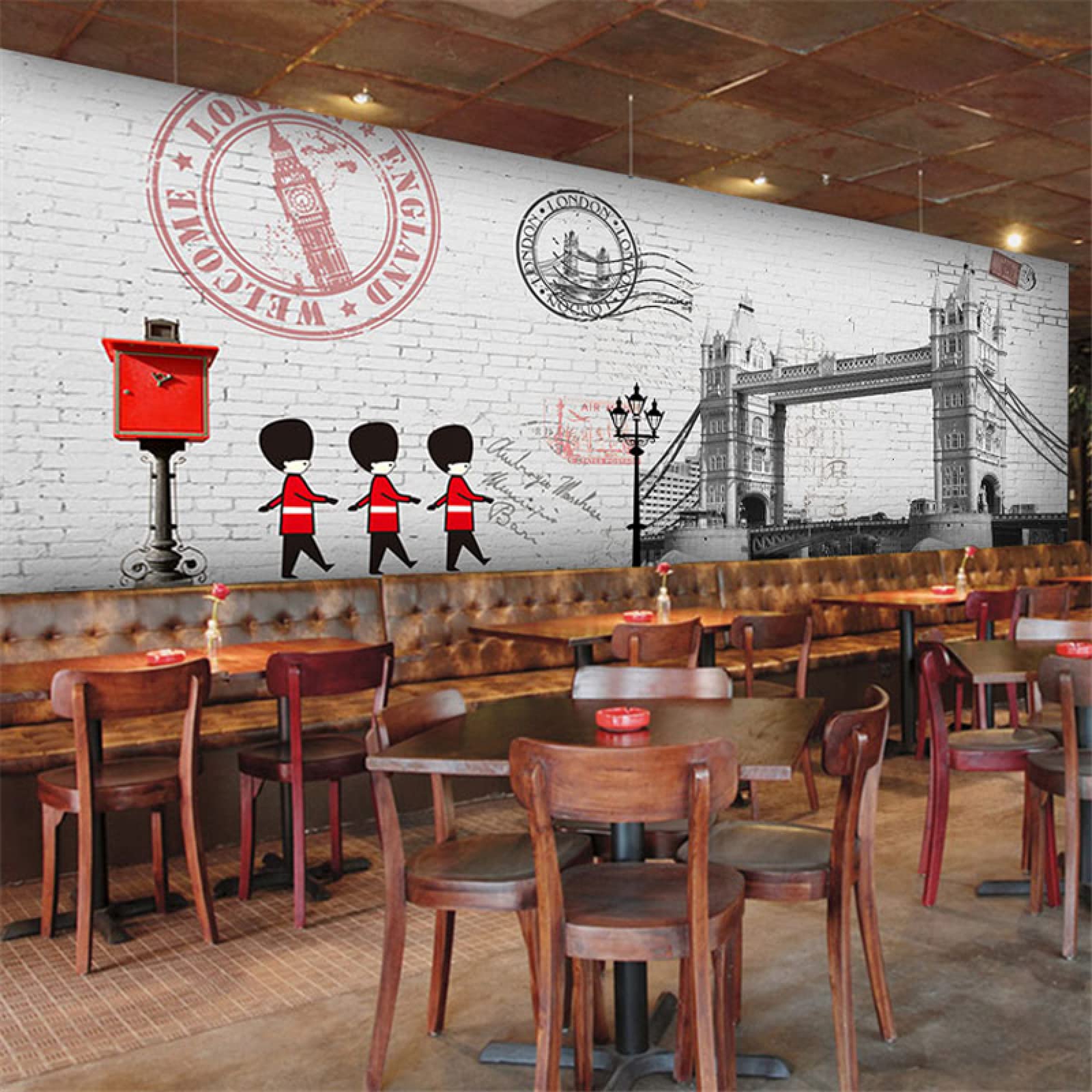 Tapeta ścienna retro i łuk Triumfalny szer. 300 x wys. 210 cm mural ścienny 3D tapeta naklejki do salonu sypialni niesamoprzylepne