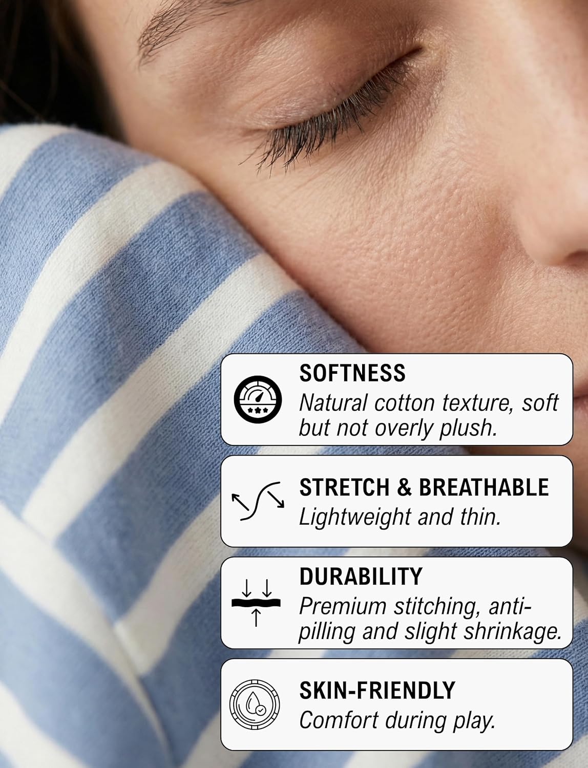 Women Striped Collared Shirts Golf Polo Cotton Blend Tops Short Sleeve T-Shirts Tennis Tee Summer Outfits - Image 6