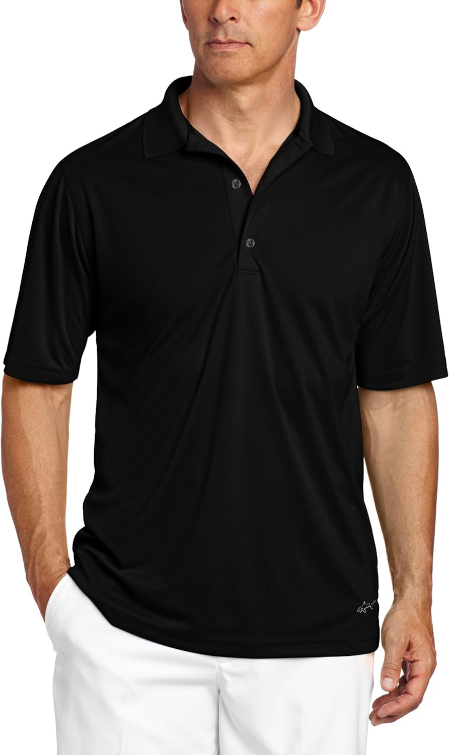Greg Norman Collection Men's ML75 Textured Solid Polo