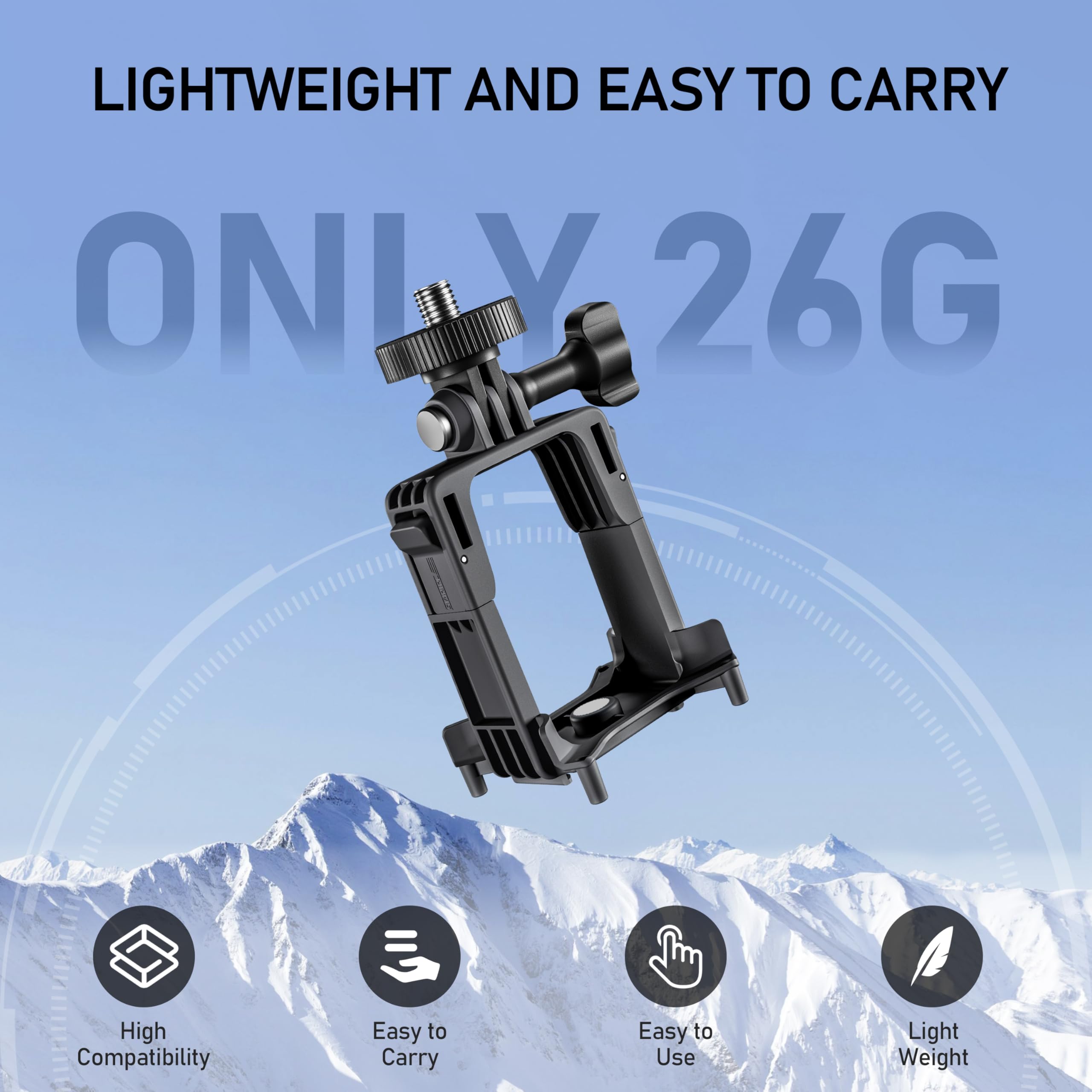 Estensione multifunzionale per DJI AVATA 2 Action Camera Carry Staffa Adattatore di montaggio per Action 3/4 Insta360 GO3/ACE Pro Gopro  44