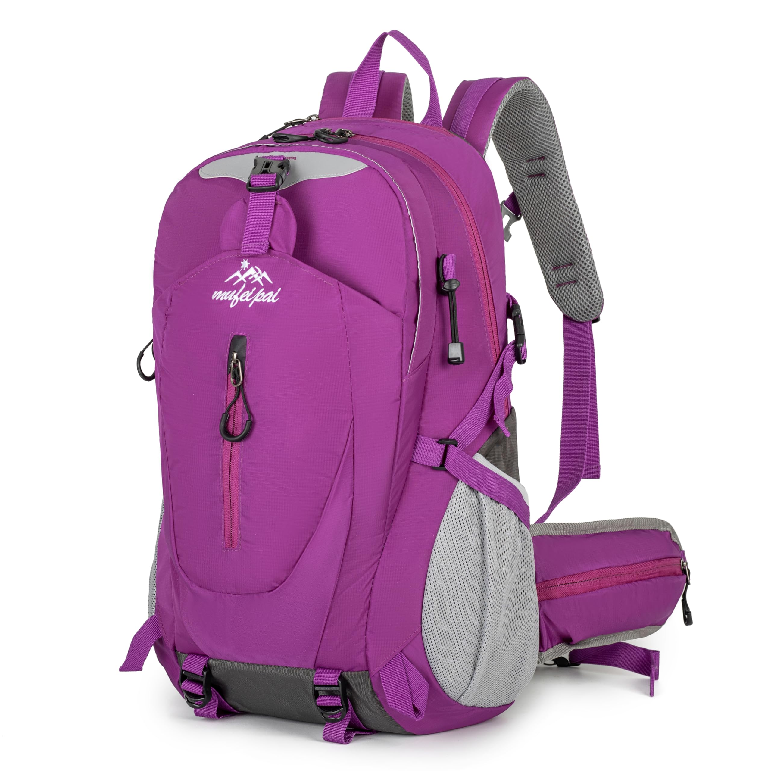 Amythe Zaino Scuola Ragazzi 8 a 15 anni Grande Impermeabile 33 L, Rosso | Leggero Trekking Viaggio Rosso Daypack Multitasche Capiente Resistente per Scuola Escursione Tempo Libero
