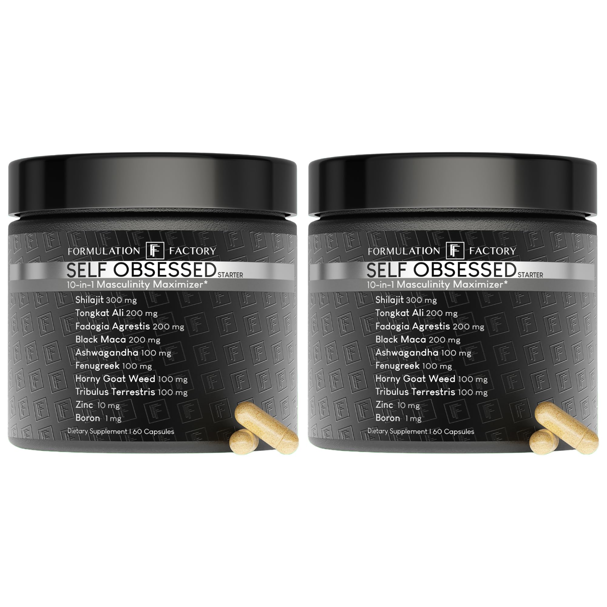 Formulation Factory Self Obsessed: 10-in-1 Masculinity Maximizer (2-Pack)