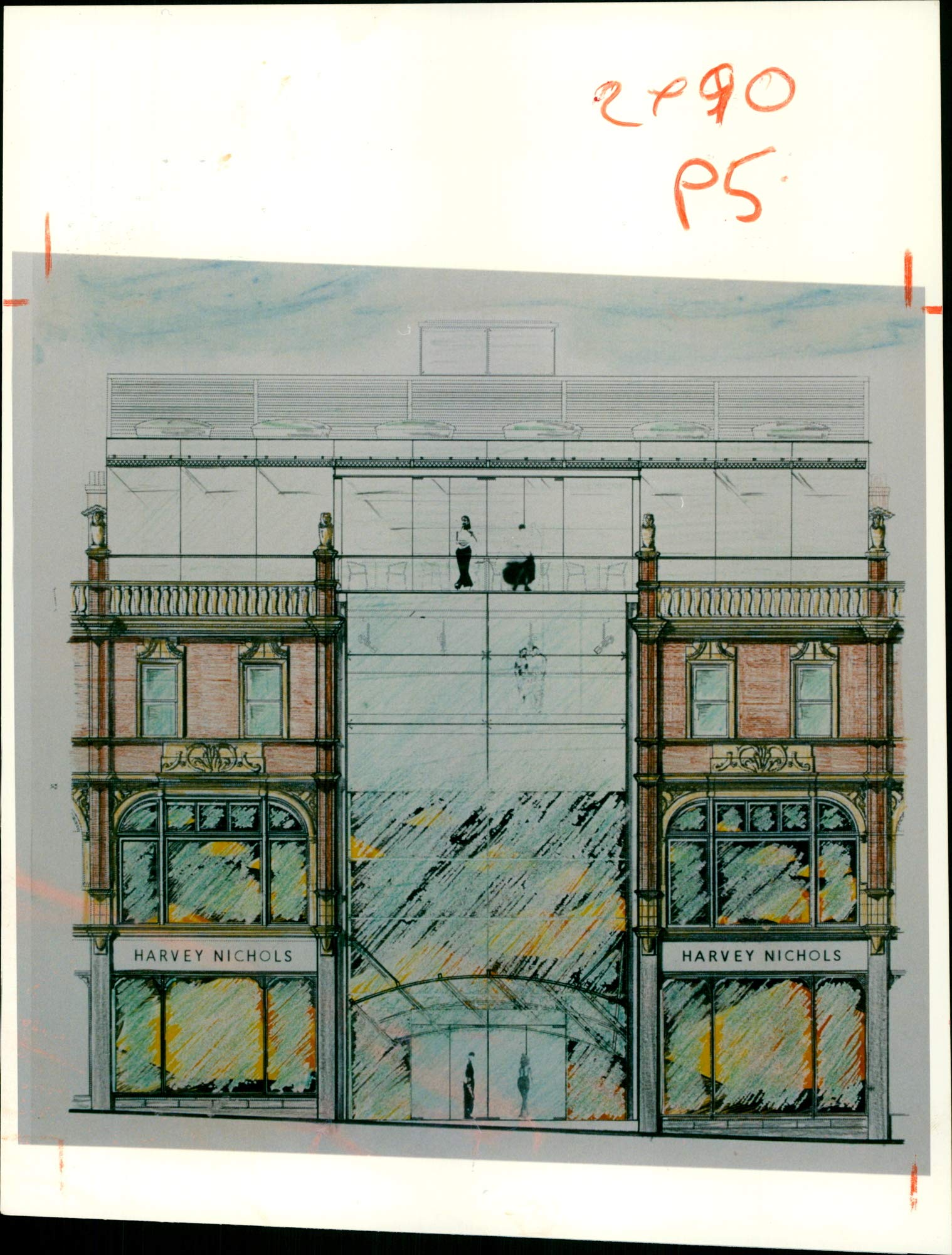 Fotomax Vintage Photo Of Leeds Harvey Nichols Desertcart Cyprus