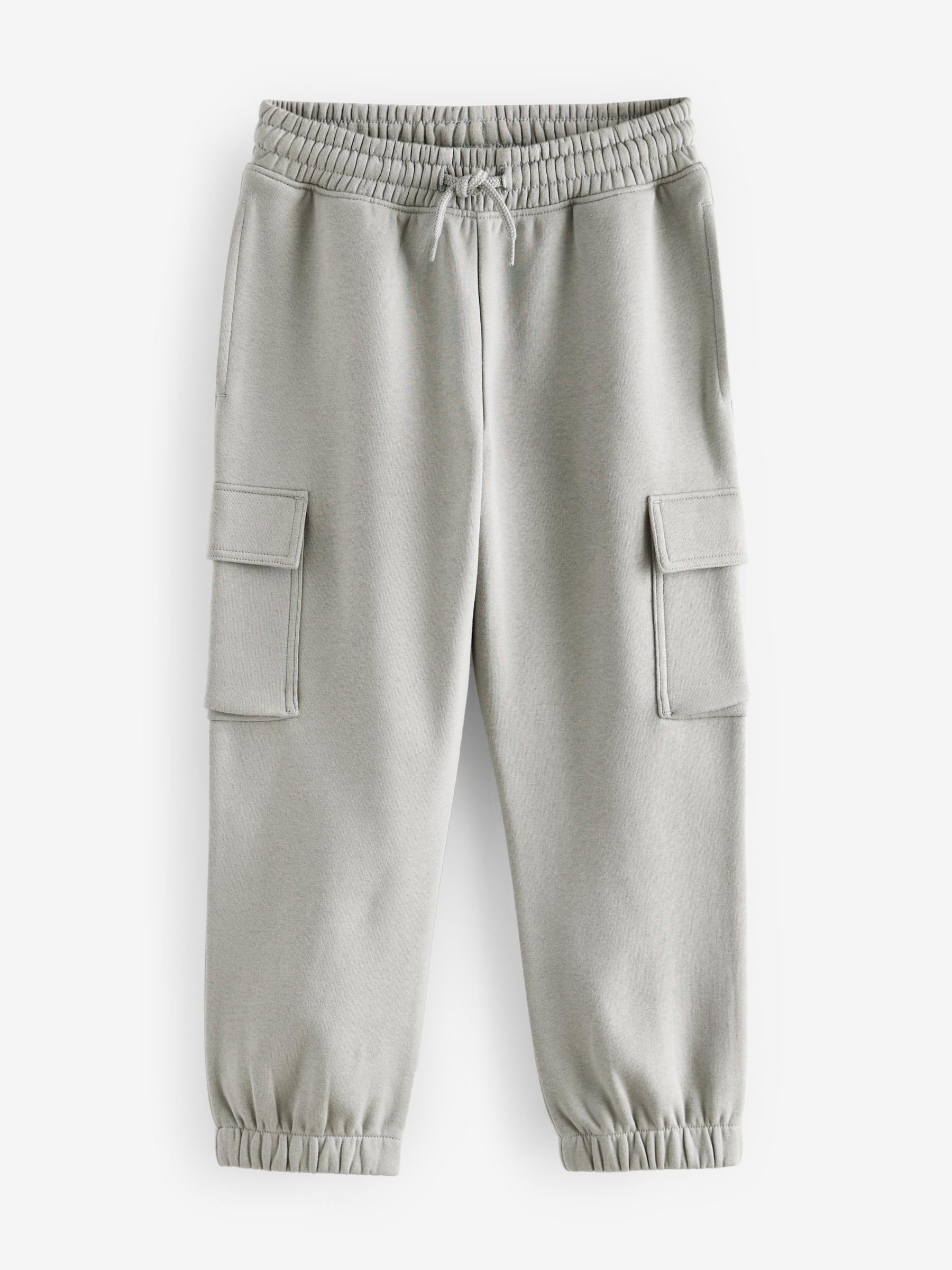 NEXT Niños Pantalones de chándal Cargo Corte Slim Pack de 2