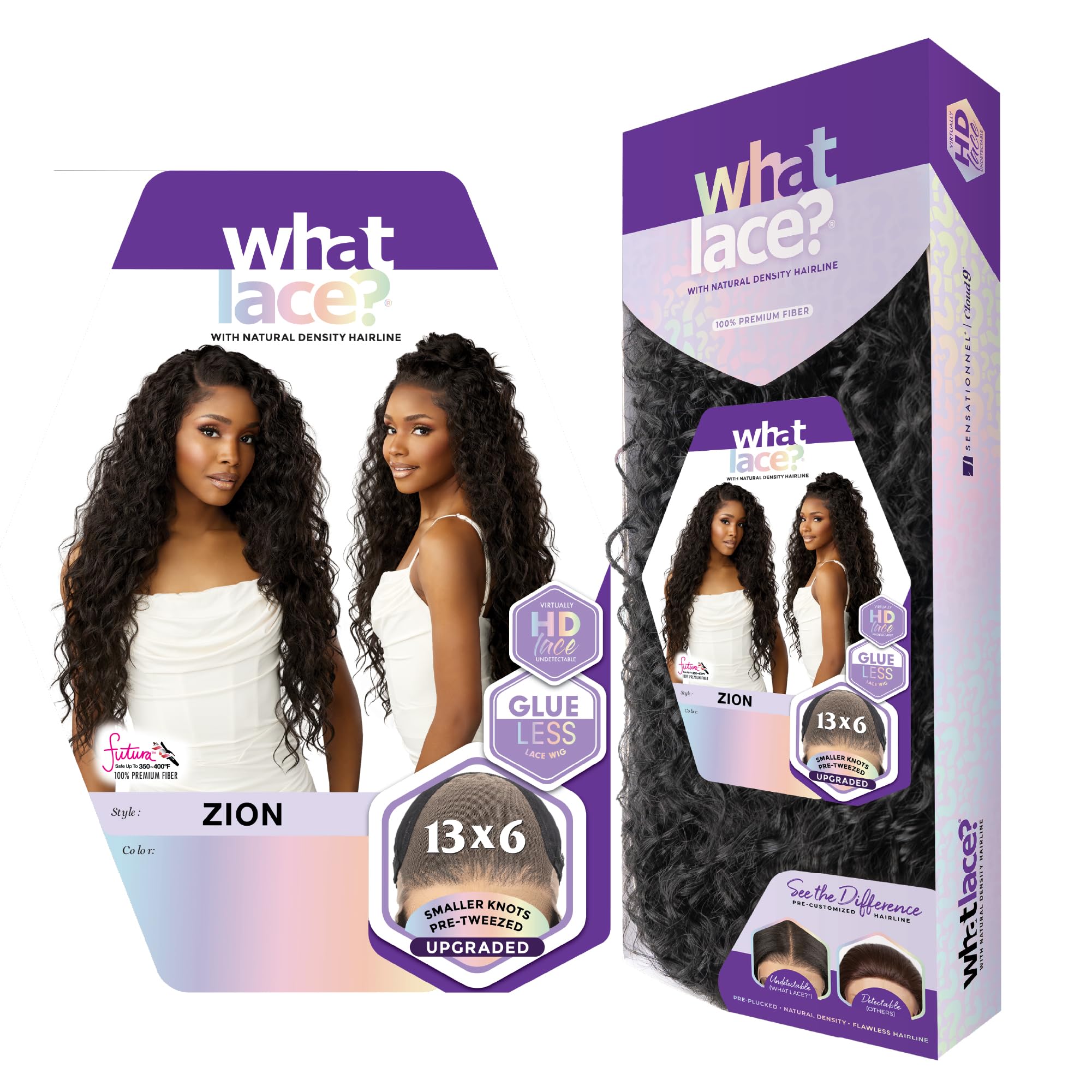 Sensationnel What Lace 13x6 Glueless Synthetic Lace Front Wig