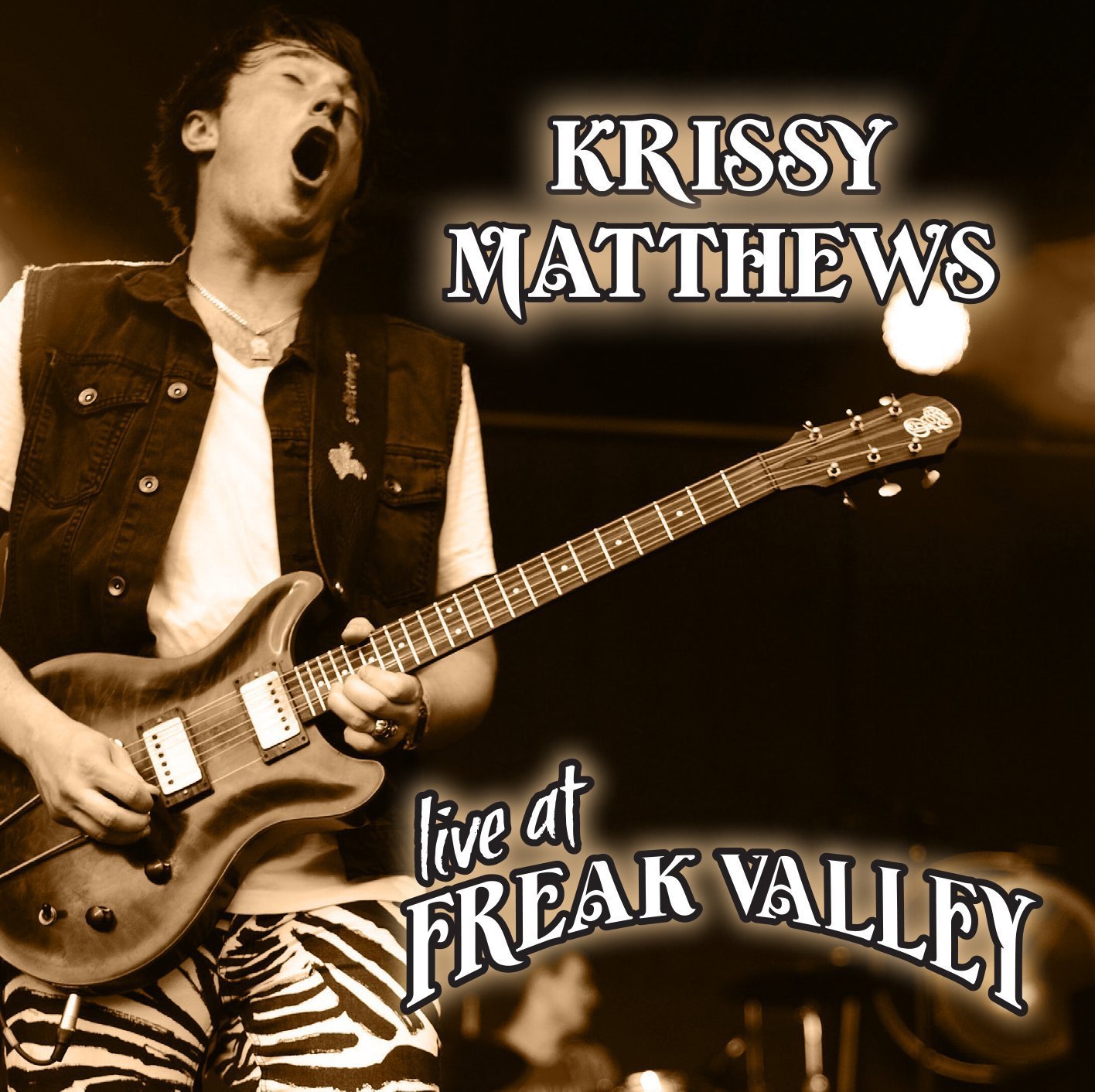 Krissy Matthews Live At Freak Valley CD PRPCD140 NEW