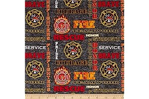 FireFighters Black Fabric