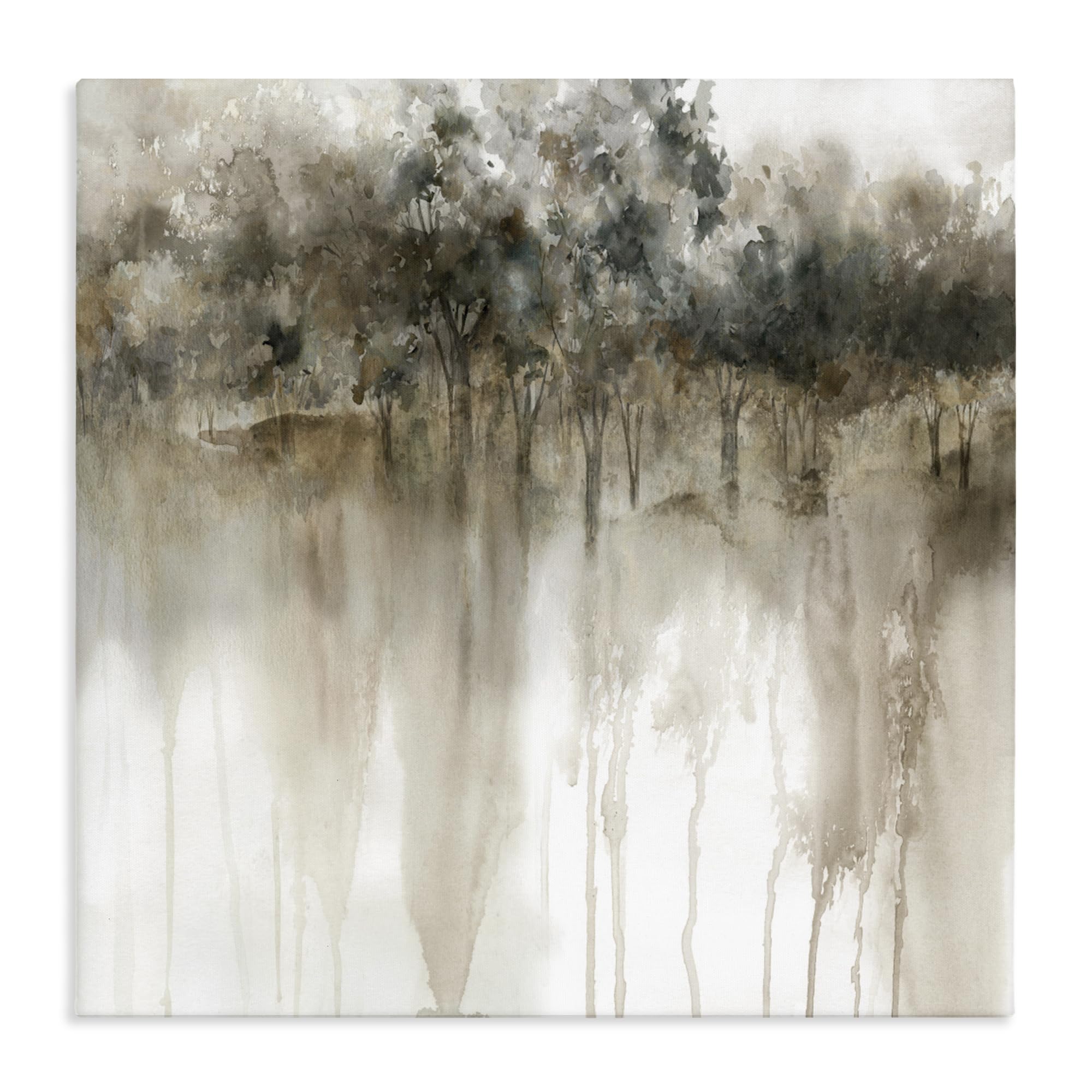 Stupell Industries Forest Mist Reflection Serenity 'Forest Edge Illusion'| Canvas Art