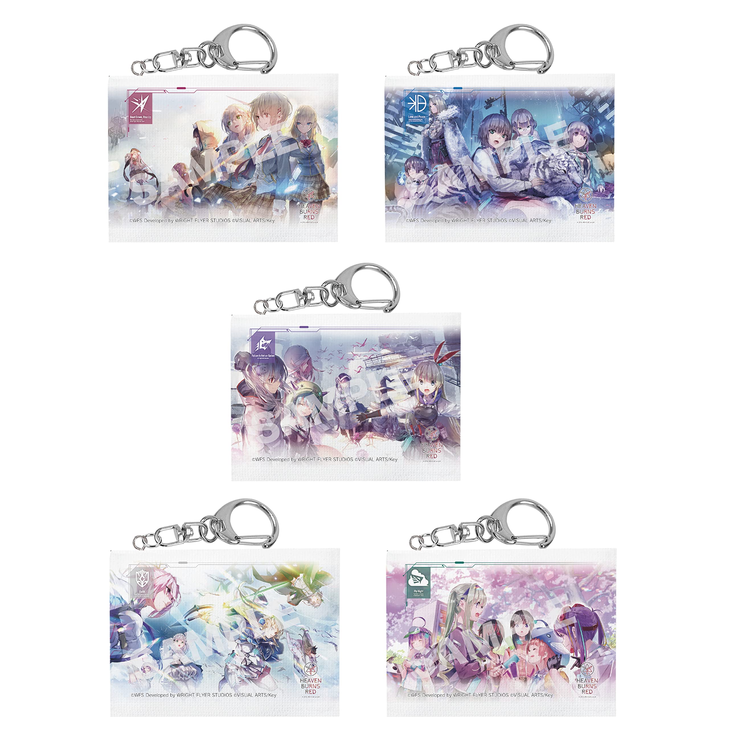 ヘブンバーンズレッド ヘブバン ミニチュアキャンバスキーホルダー 全1​1種 Amazon.co.jp: シーエスフロント ヘブンバーンズレッド