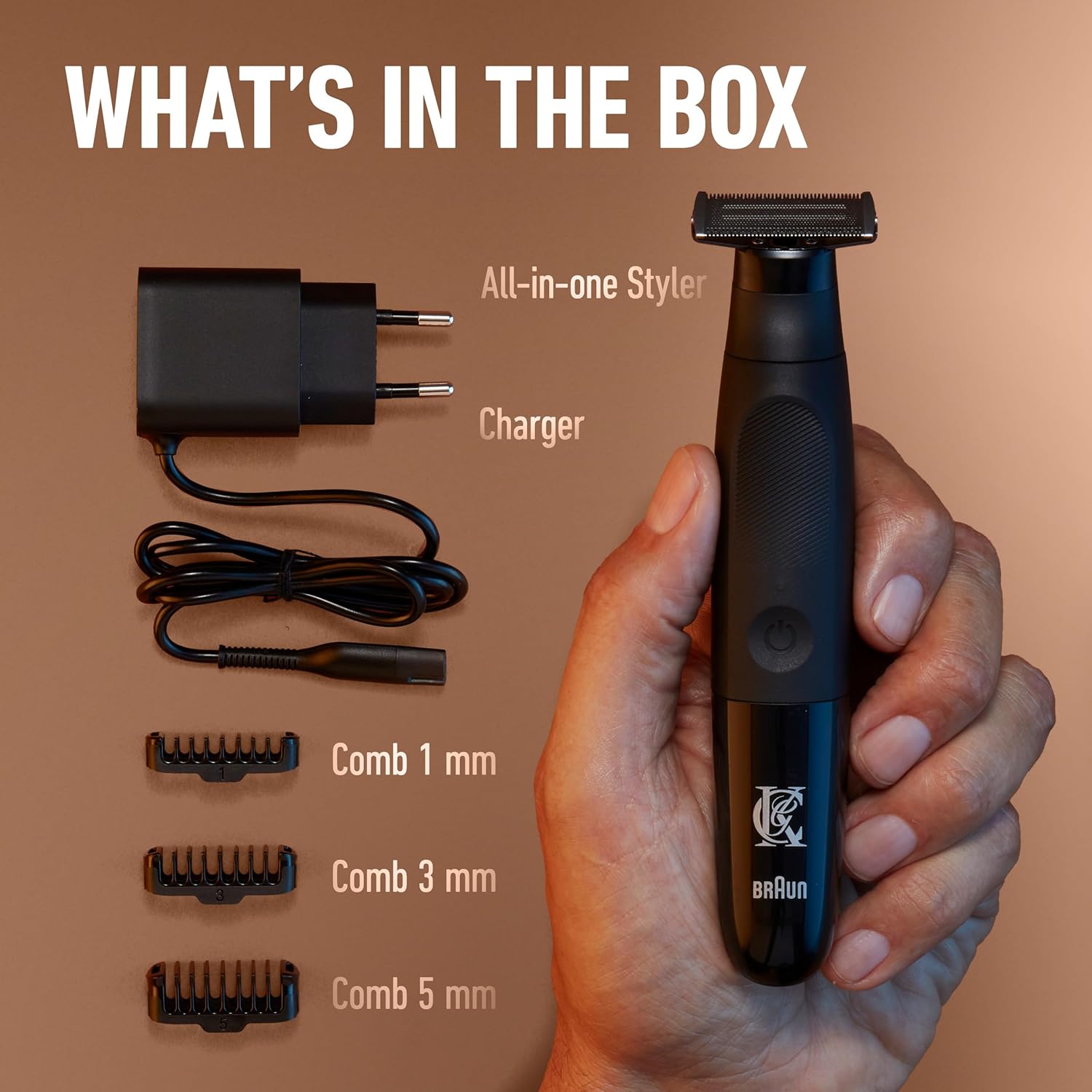 King C. Gillette All-in-one Styler with CenterCut Technology for Ultimate Efficacy & Closeness, Cordless Design, and Easy, Fast Grooming