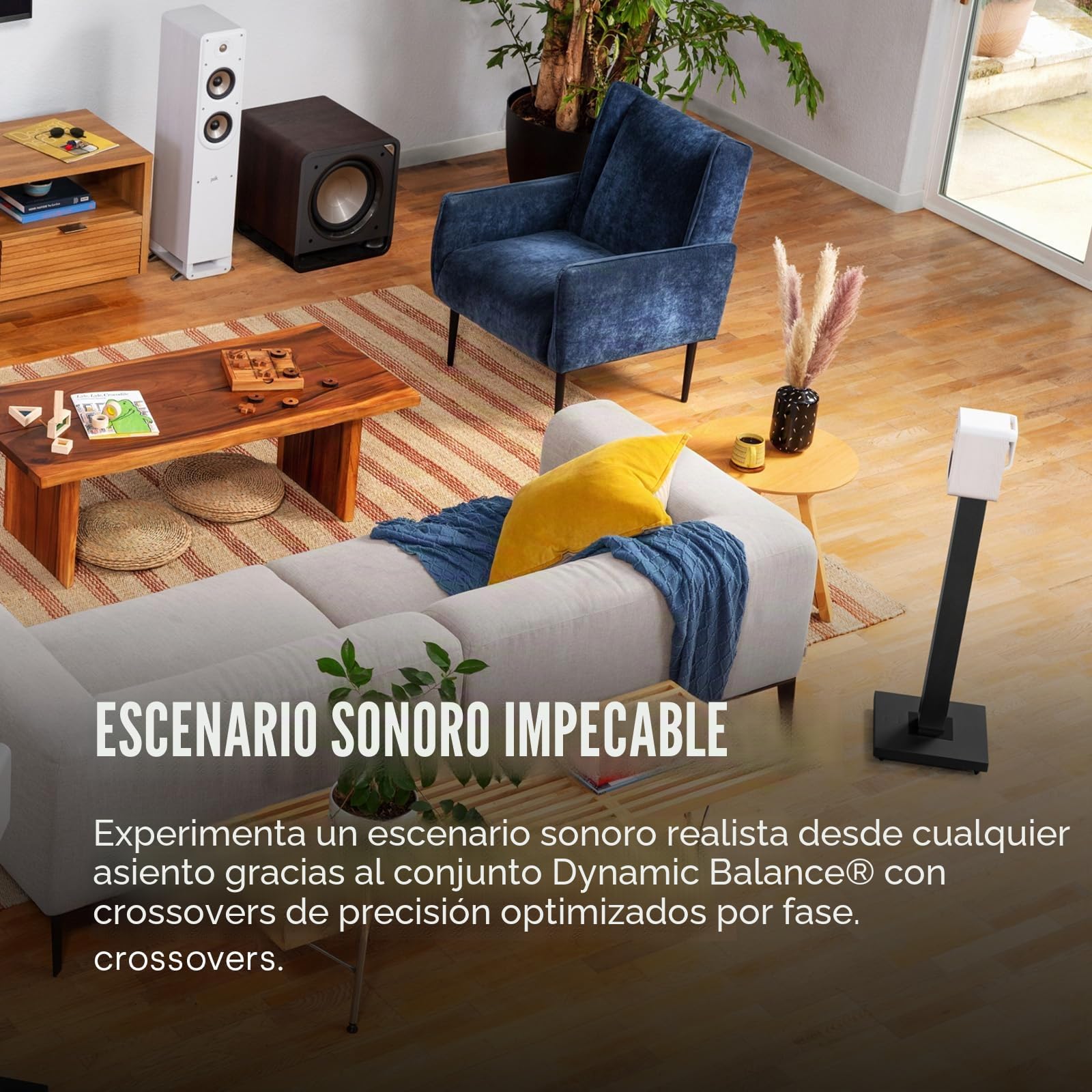 Polk Audio Signature Elite ES10 - Altavoces Envolvente, Altavoz de Alta fidelidad para música y Cine en casa