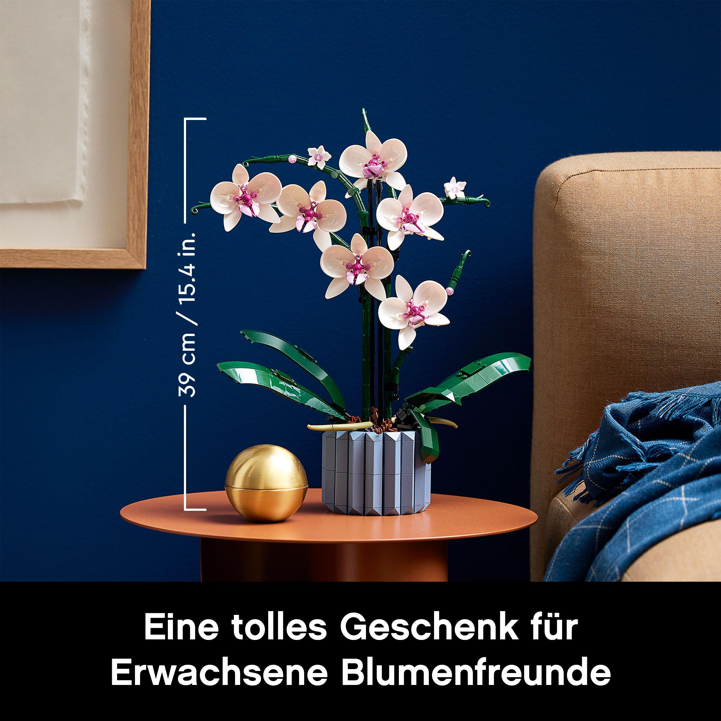 Lego Icons Orchidee 10311: Set di Decorazioni Floreali della Collezione Botanical Con Sacchetto di Polietilene, per Adulti