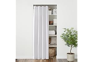 80" Closet Cover Curtains for Open Closet Door