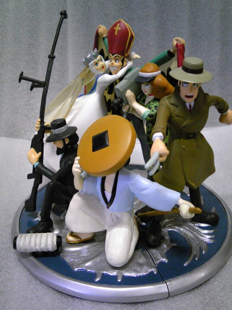 ルパンⅢ世 カリオストロの城フィギュア5体と城の模型セット Amazon.co.jp: ルパン三世カリオストロの城 ジオラマフィギュア