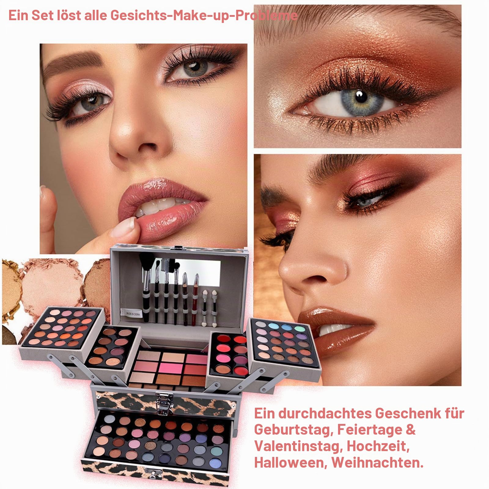 Professionelles Schminkkasten Make-Up Set Mit Lidschatten, Lippengloss, Rouge, Concealer - Multifunktions Kosmetik Produkte für Teenager-Mädchen Und Frauen#5