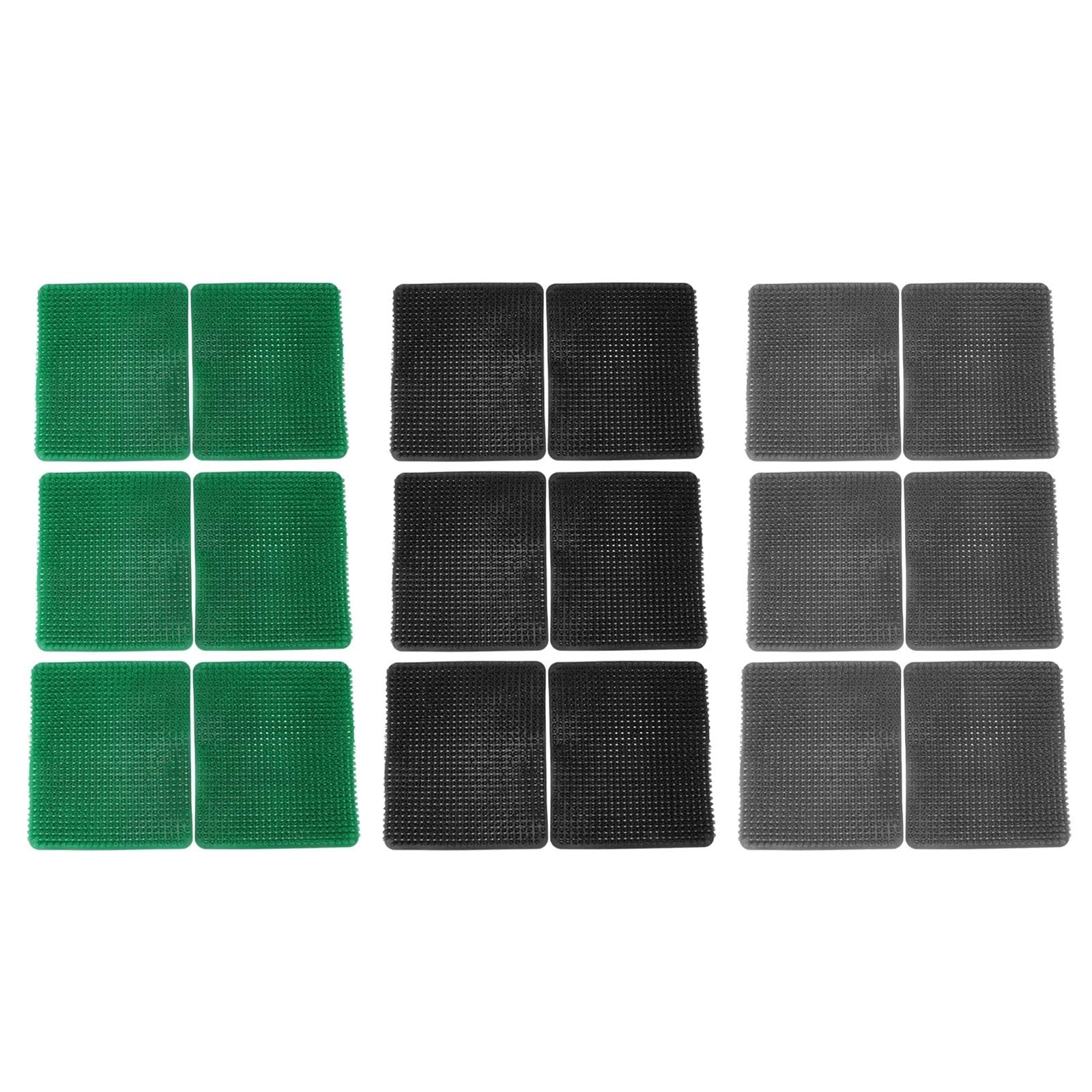 Estera para Nido De Pollo 6 Almohadillas de Polietileno Resistentes a los arañazos for nidos gallinas, Accesorios for la Puesta Huevos en gallineros(Black)