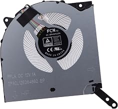 Deal4GO 12V CPU Cooling Fan 5H40S20521 replacement for Lenovo Legion Pro 5 16ARH7H 16IAH7 15IAH7H Gen 7 R9000P Y9000P (2022), Black
