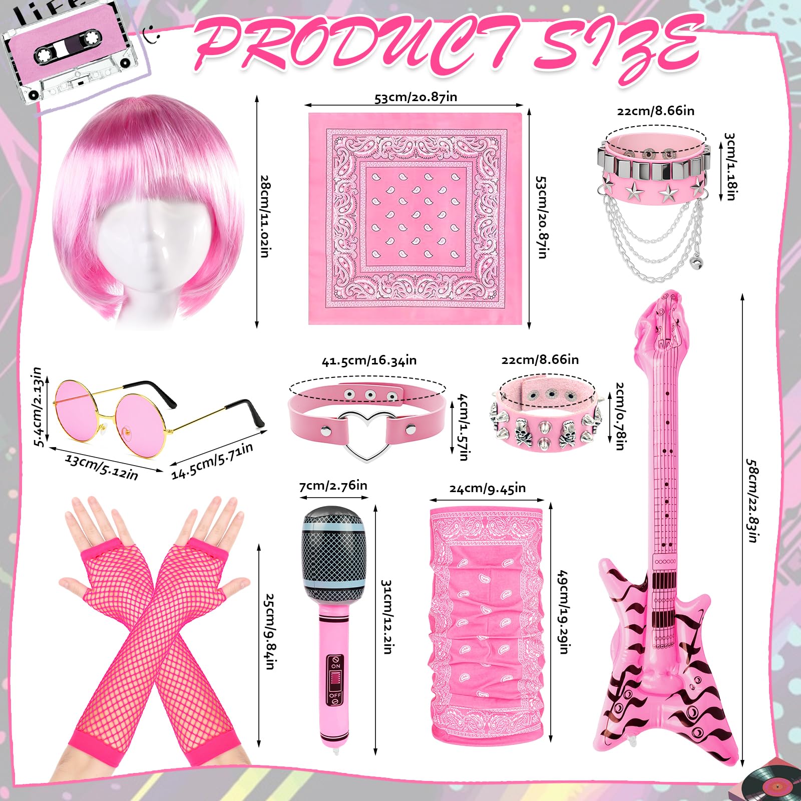 Wynlora Punk Gothic Rocker Accessories - Image 2