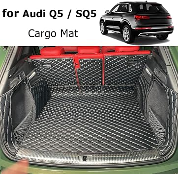 Boot Liner for 2017-2025 Audi Q5 Boot Mats | (and Rear Left and Right Side Panels) Dog Friendly