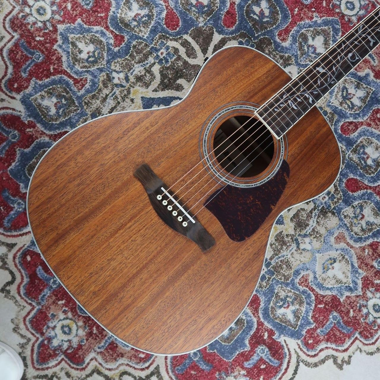 Amazon | Ibanez AC390MHE OPN エレアコギター トップ単板 マホガニー