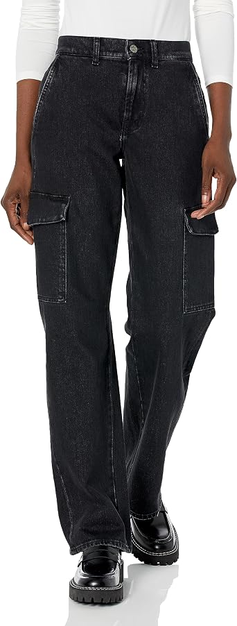 7 For All Mankind Womens Tess Cargo Trouser Jeans