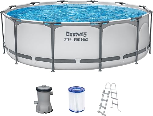 Bestway Steel Pro MAX Frame Pool Set with Filter Pump, Di…