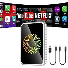 Autolink Pro 2026 Autolinkr Auto Linkr Pro Wireless Carplay 3in1 AI Box for Streaming Netflix/YouTube/TikTok,Watch Movies,Wireless Carplay Adapter Support USB Drive for iPhone 10& Android 13+