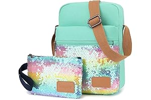 Get Ready to Shine with the Leaper Girls Rainbow Purse Set: A...
