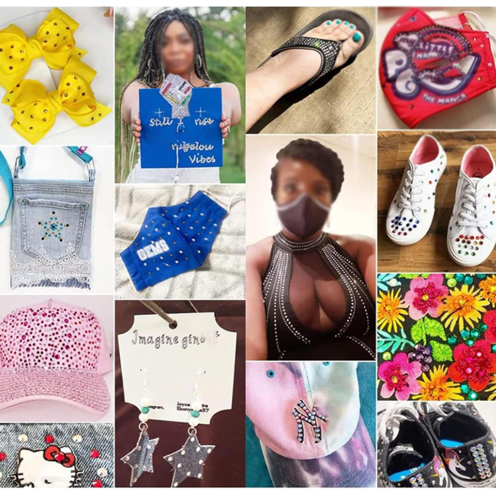 Ultradźwiękowy aplikator ze strasu, szybkie ustawienie koralików do dekoracji odzieży DIY, butów i akcesoriów