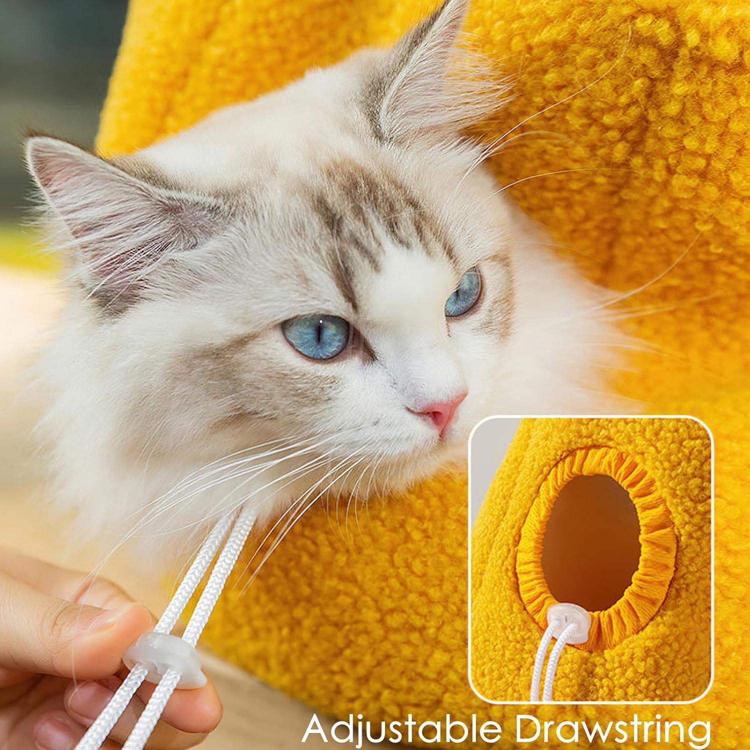 Dog Carrier Sling Giraffe-Style Cat Carrying Bag with Hole Pet Body Holder Travel Backpack for Medium Kitten Puppy Daily Use Walking Yellow