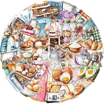 Baking Stickers for Teens & Adults, 50Pcs Transparent Kitchen Stickers for Water Bottles Scrapbook Laptop Journaling, Cute Food Decal for DIY Craft