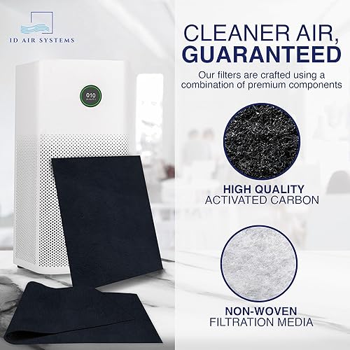 Miniatura 7 de Rollo de prefiltro de almohadilla de carbono cortado a tamaño para purificadores de aire filtros de horno botes de basura y filtros de aire