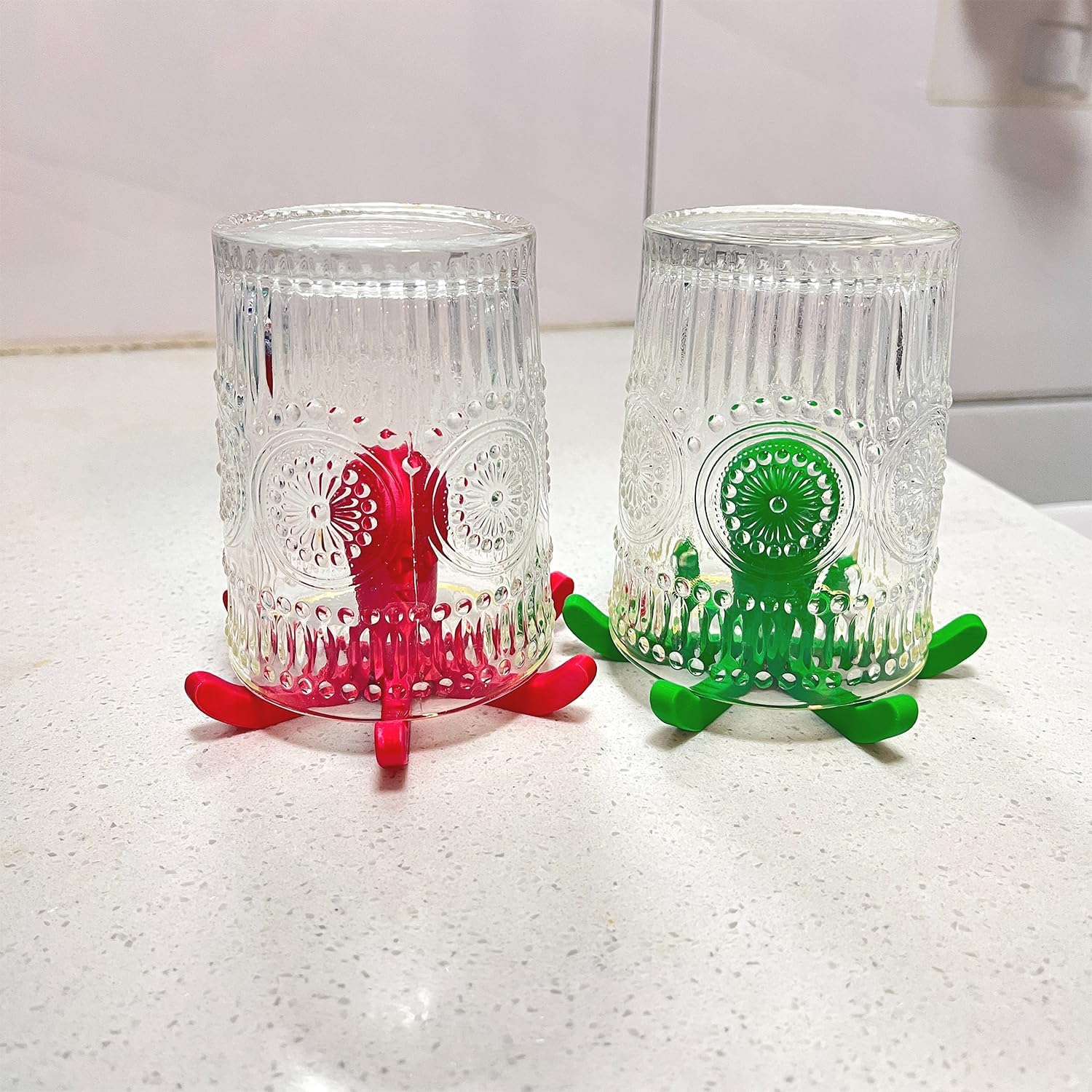 5PCS Octopus Cup Drying Rack,Funny Bottle Dryer Stand, Kitchen Countertop Drying Holder Ideal for Insulated Water Bottles, Drinking Glasses, Sports Bottles, Bottle Drying Rack, Tumblers, Mugs
