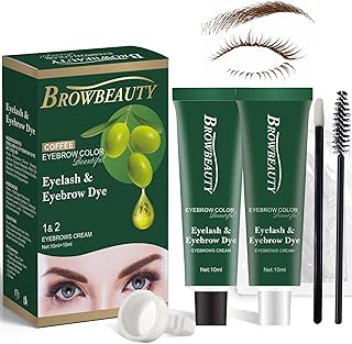 Kit de color para pestañas y cejas con aceite...