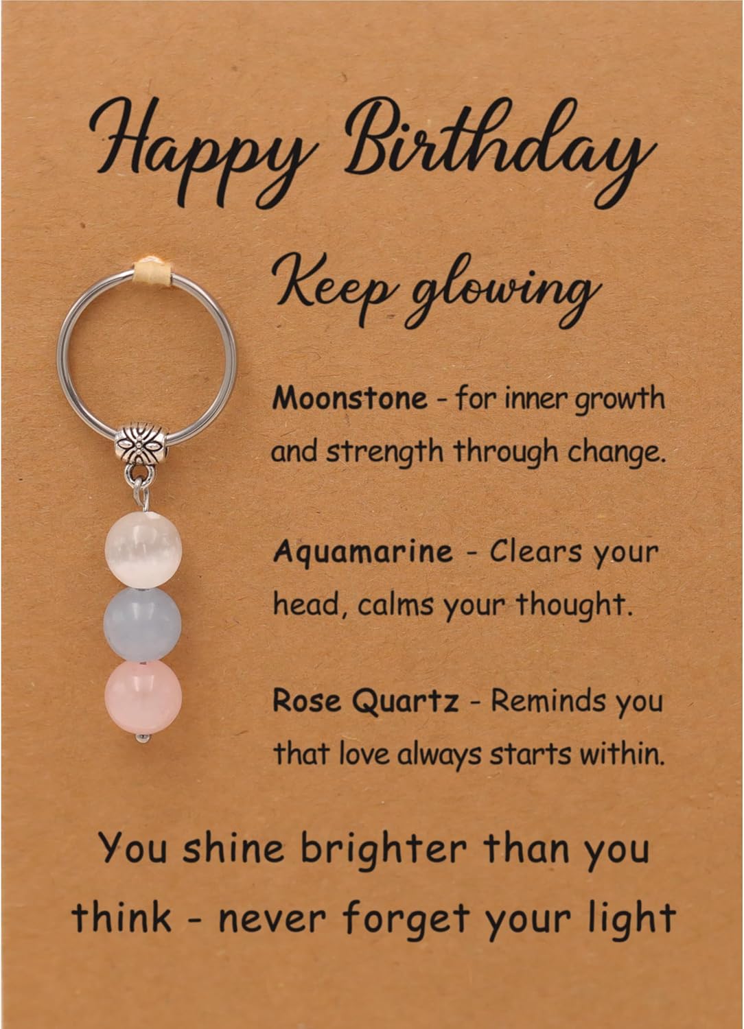 PRCOLUX Happy Birthday Gifts for Women Friend Sister Daughter Aunt Coworker