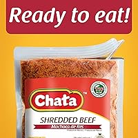 Vista 4 de Chata Machaca de Res mexicana, carne de res triturada seca tradicional, 3.5 oz