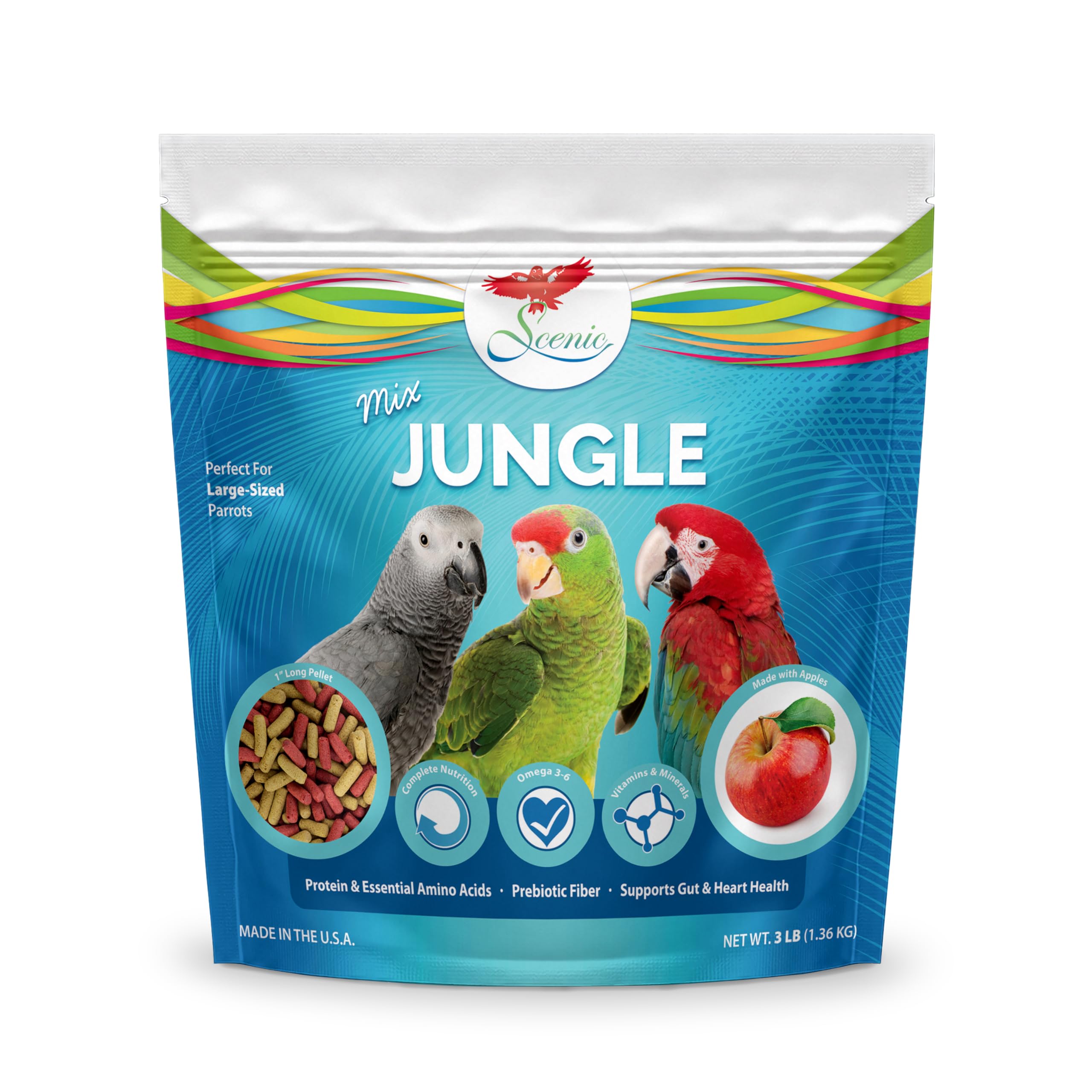 Scenic Mix Jungle Large Parrot Food